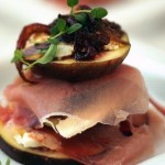 Figs with Prosciutto & Goat's Cheese
