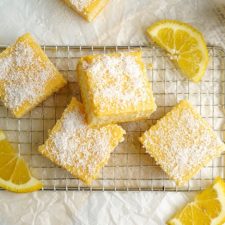 Coconut Lemon Slice (Gluten-Free, Low-Carb, Paleo)