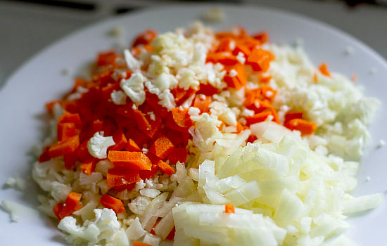 Vegetables for cauliflower