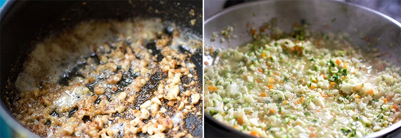 Cauliflower 'Rice' Risotto With Burnt Macadamia Butter (Primal, Grain-Free)