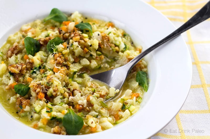 Primal & Grain-Free Cauliflower Risotto