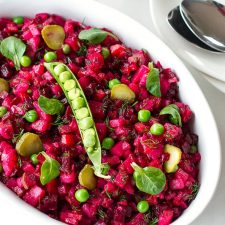 Vinegret Ukrainian Beet Salad Recipe