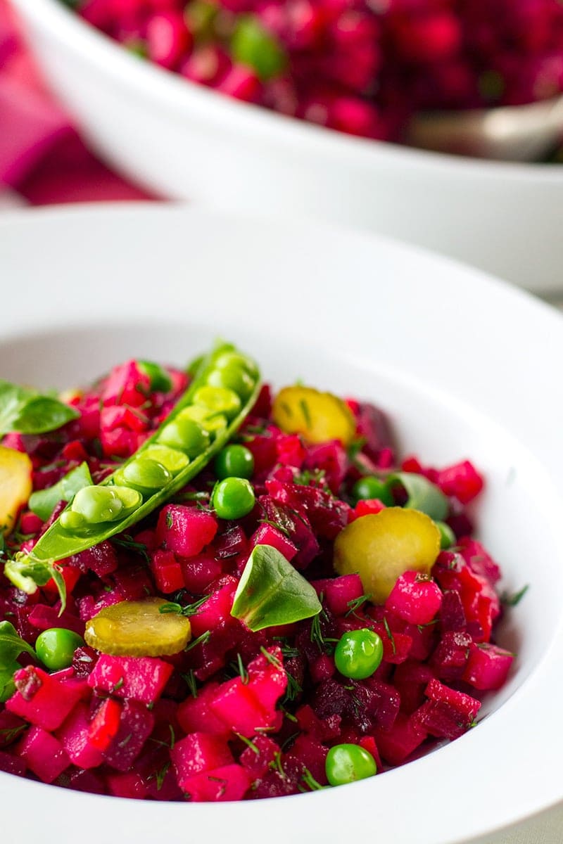 Vingeret Ukrainian Beet Salad Recipe