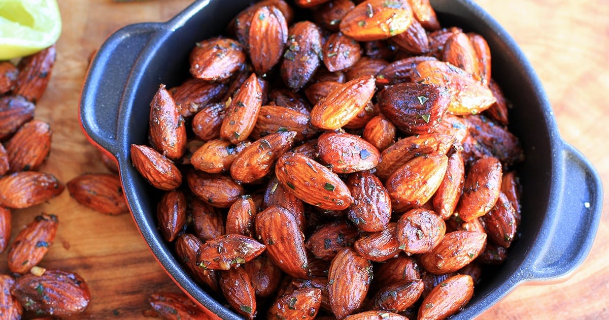 Tamari Almonds With Chili & Kaffir Lime