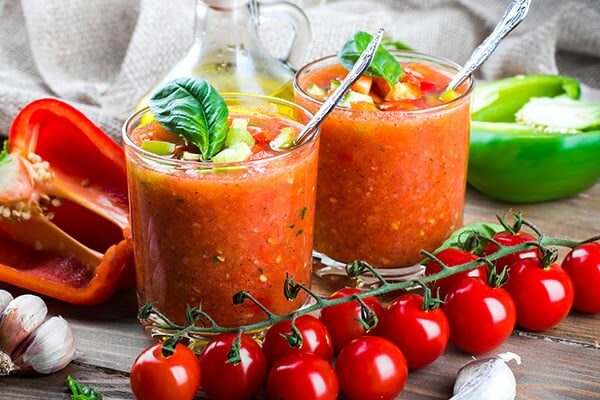 Delicious gazpacho soup recipe