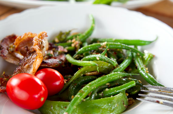 sage_almonds_green_beans_2 green beans sage almond butter