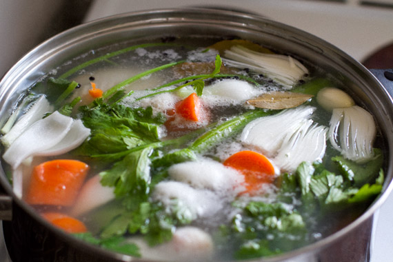 Homemade chicken soup recipe