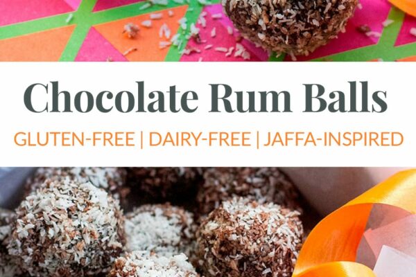Chocolate Rum Balls Gluten-Free, Dairy-Free, Vegan)
