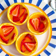 Orange jello (orange jelly) recipe