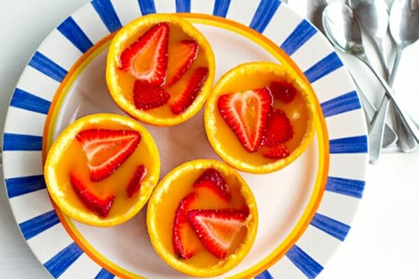 Orange jello (orange jelly) recipe
