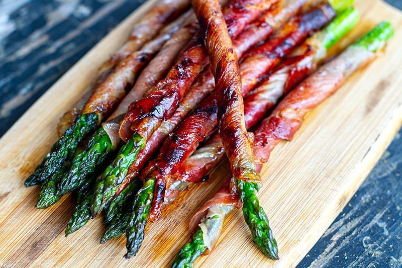 Prosciutto Wrapped Asparagus