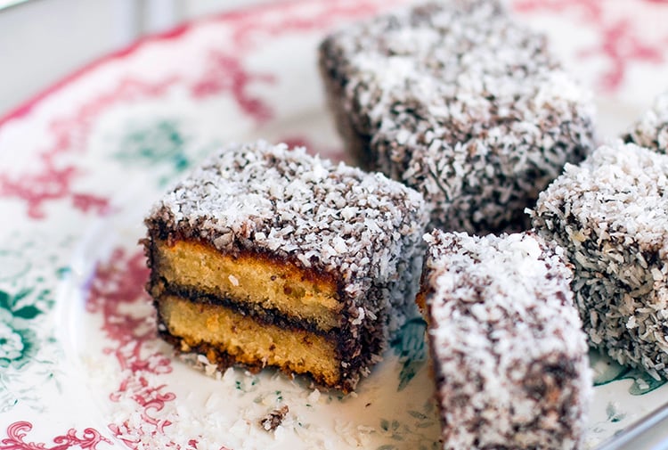 Paleo Double-Layer Lamingtons