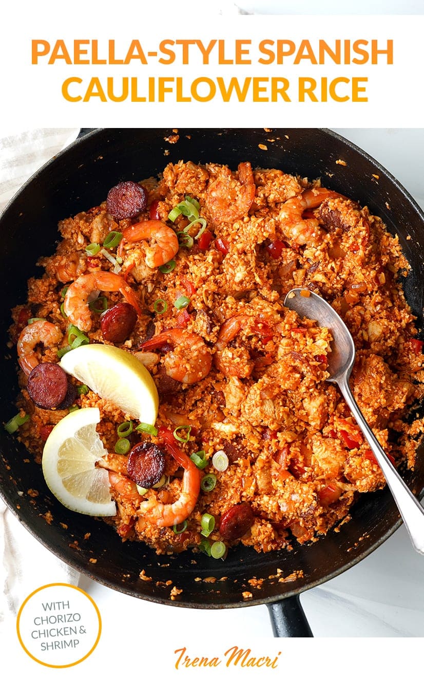 Paella-Style Spanish Cauliflower Rice