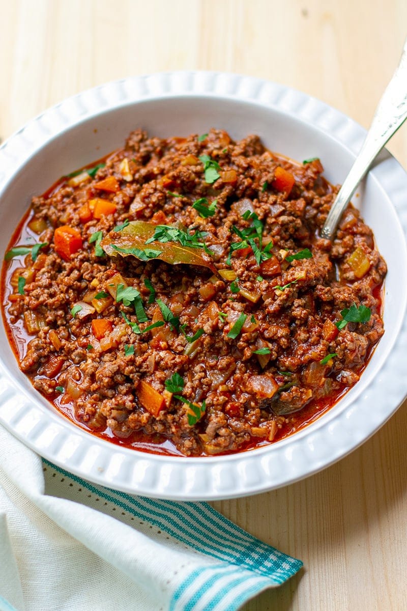 Bolognese Sauce Recipe (Paleo, Gluten-Free)