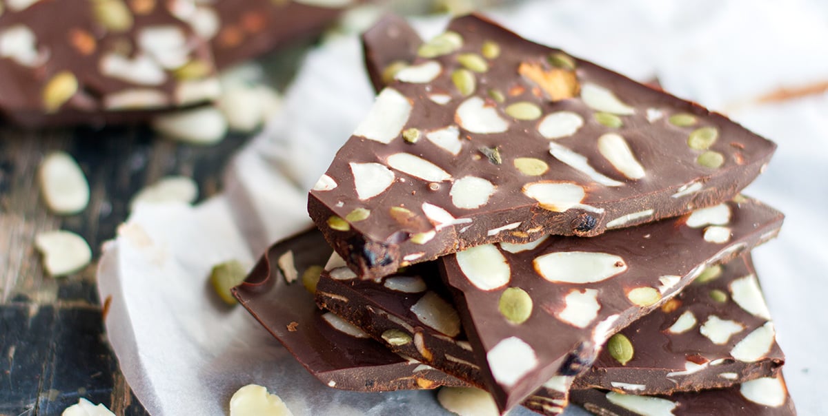 Raw Cacao Butter Chocolate Bark Recipe
