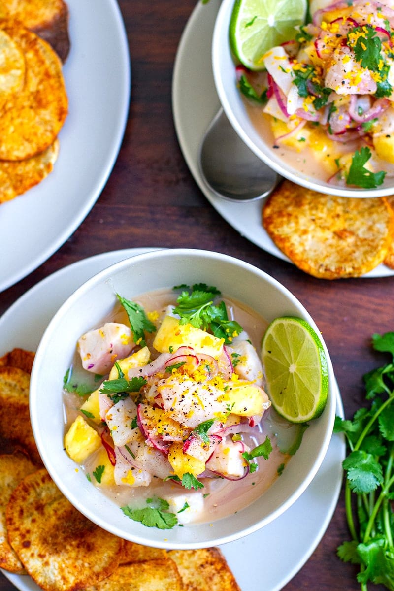 Tilapia ceviche recipe