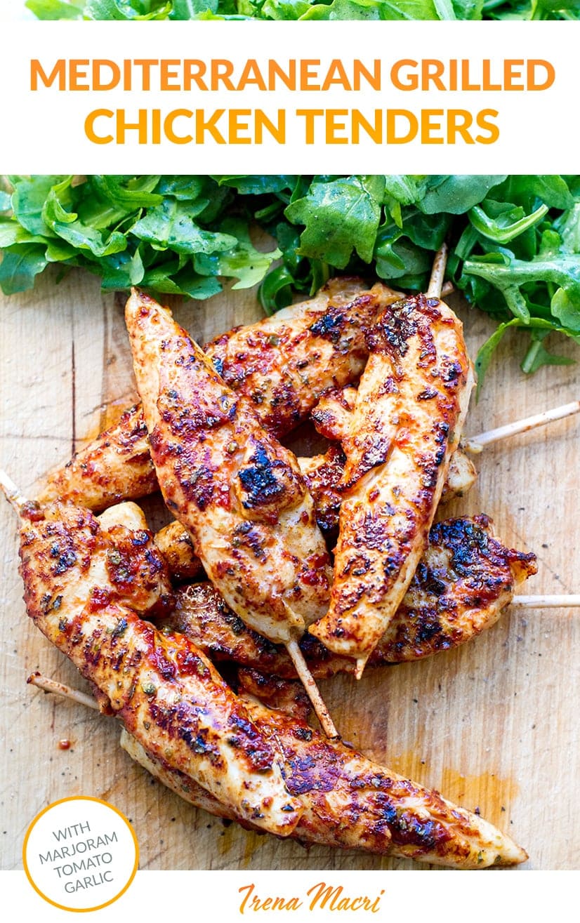 Mediterranean Grilled Chicken Tenders