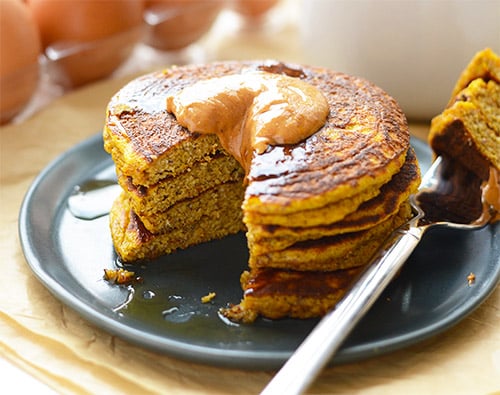 Paleo Pumpkin Pancakes