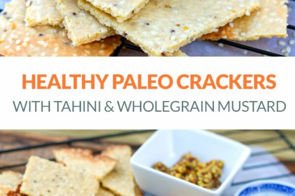 Low-Carb & Paleo Crackers (Nut-Free, Grain-Free, Healthy Recipe)