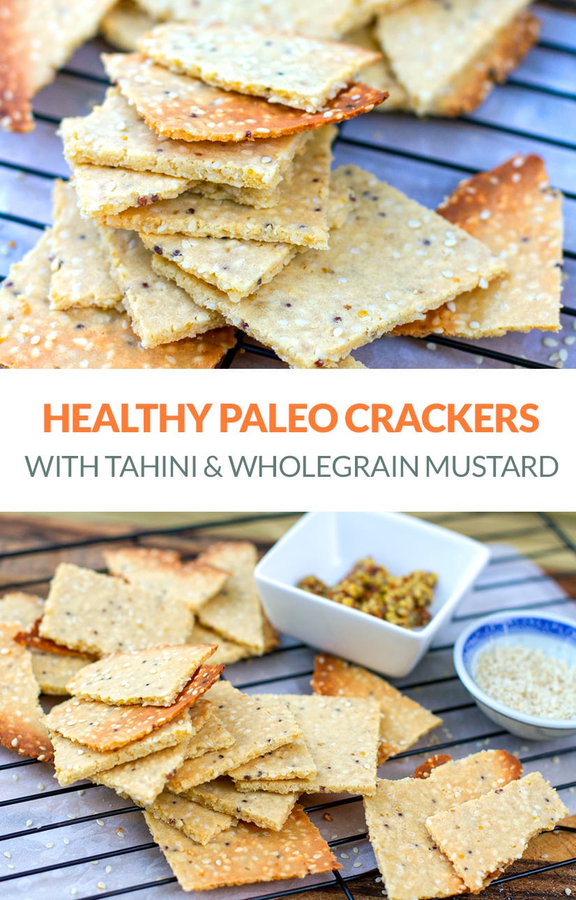 Paleo Crackers (Nut-Free, Grain-Free, Healthy Recipe)