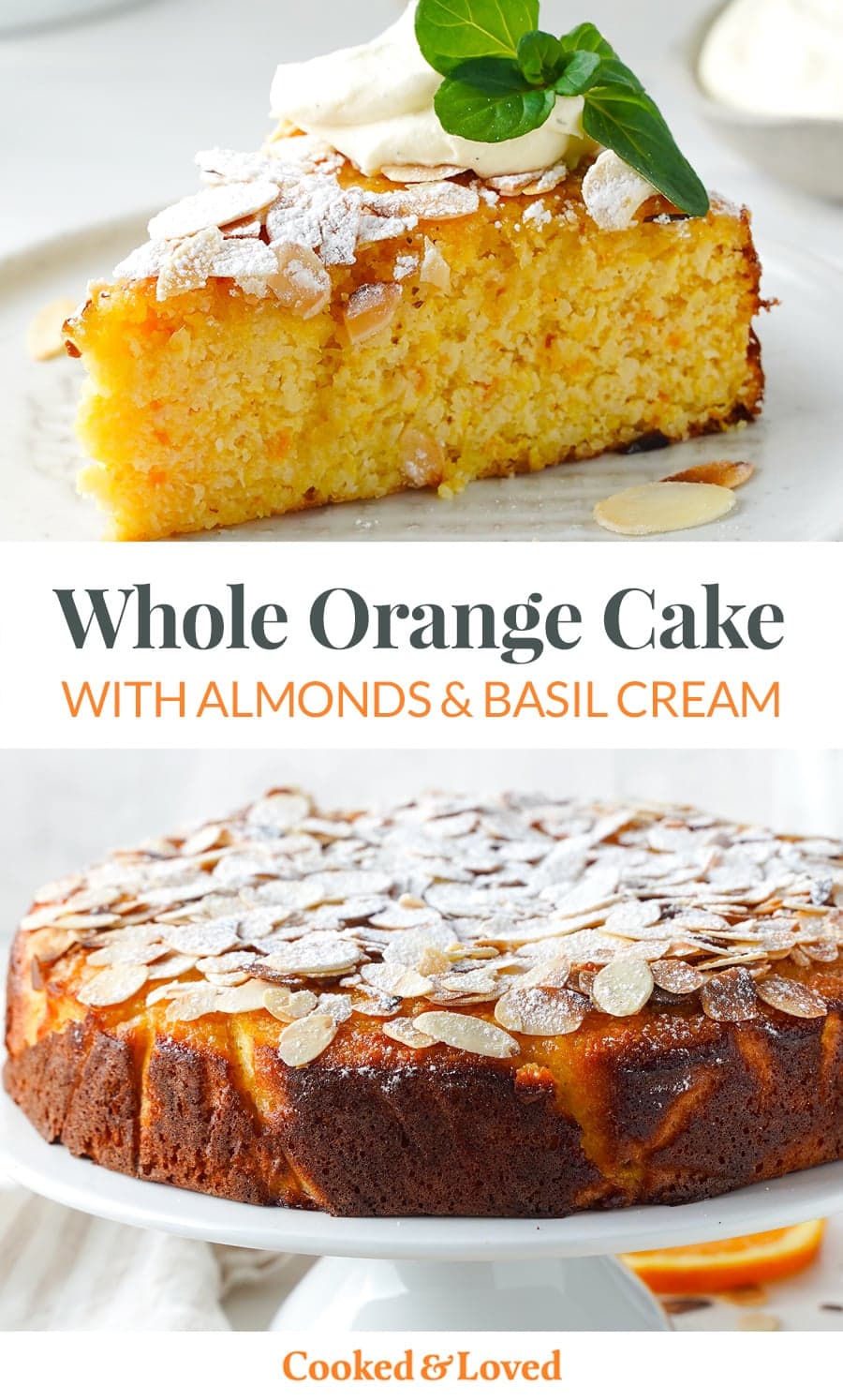 Whole Orange Almond Cake Recipe