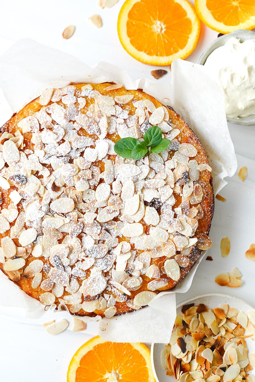 Orange Almond Cake Recipe (with whole oranges)