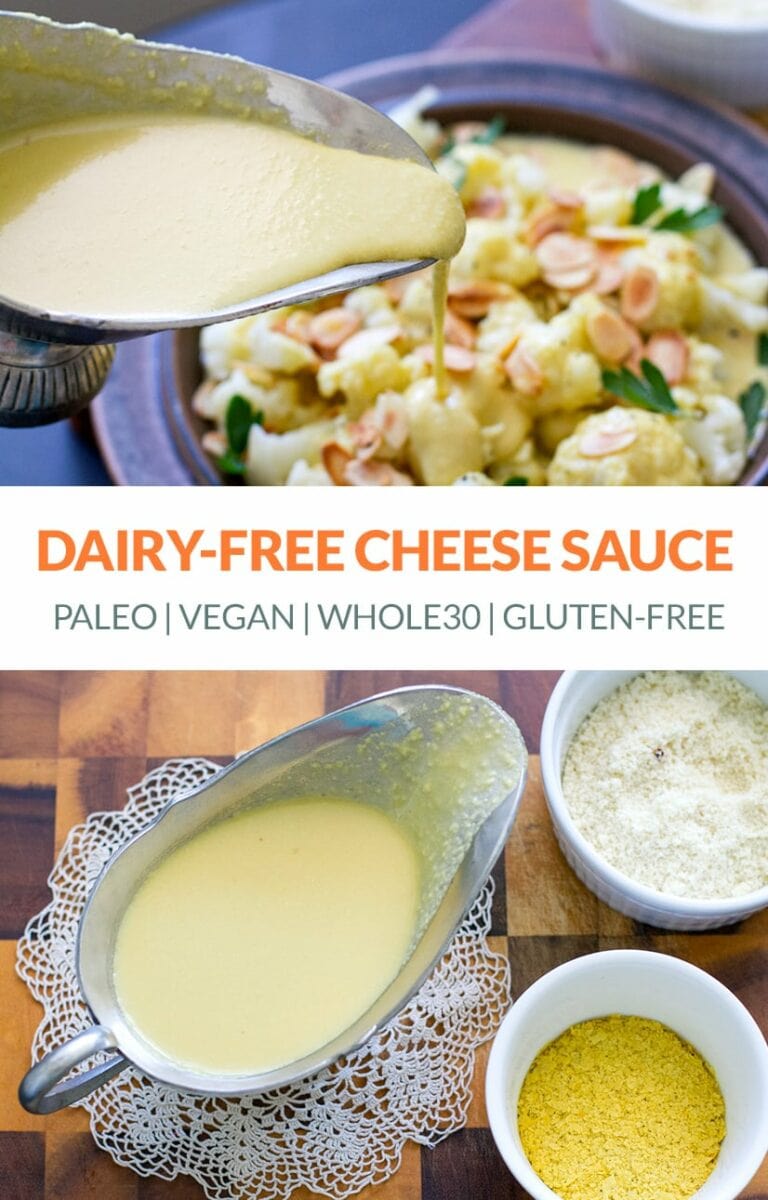 Paleo & Vegan Cheese Sauce (Dairyfree) Irena Macri Food Fit For Life