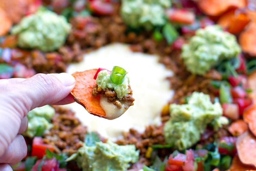 Paleo Nachos Close Up