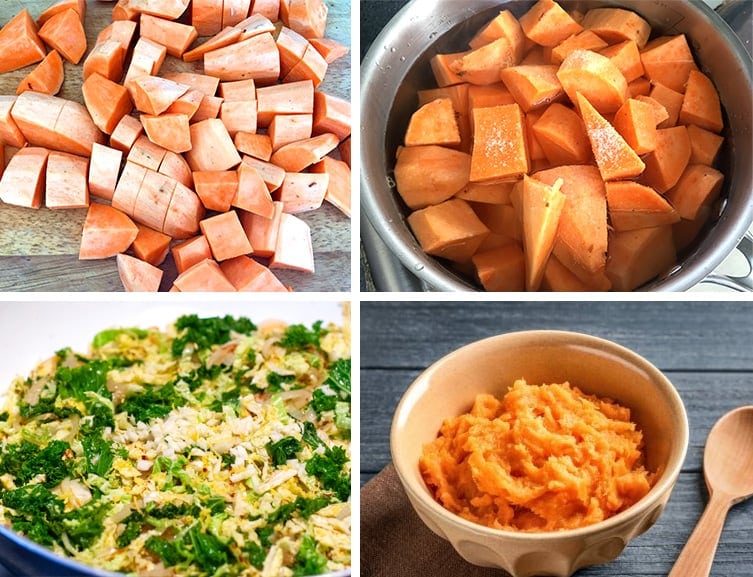 How to make sweet potato mash paleo recipe