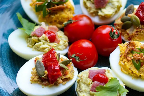 Devilled Eggs Three Ways