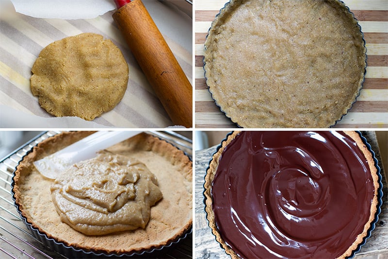 paleo-chocolate-tart-caramel-making