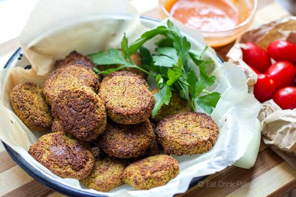 Paleo Falafels With Fiery Aioli