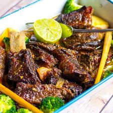 Lemongrass Beef Short Ribs Slow Cooked In The Oven