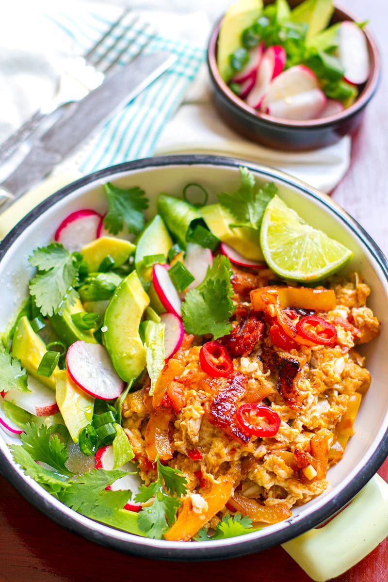 Mexican Scrambled Eggs