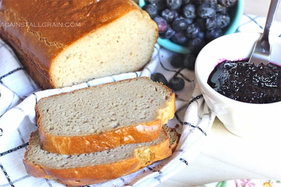 Gain-free sandwich bread from Against All Grain