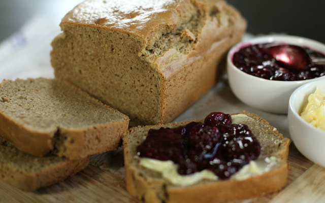 Chestnut flour paleo bread