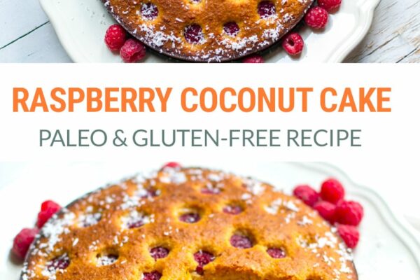 Raspberry Coconut Cake - Paleo & Gluten-Free Recipe