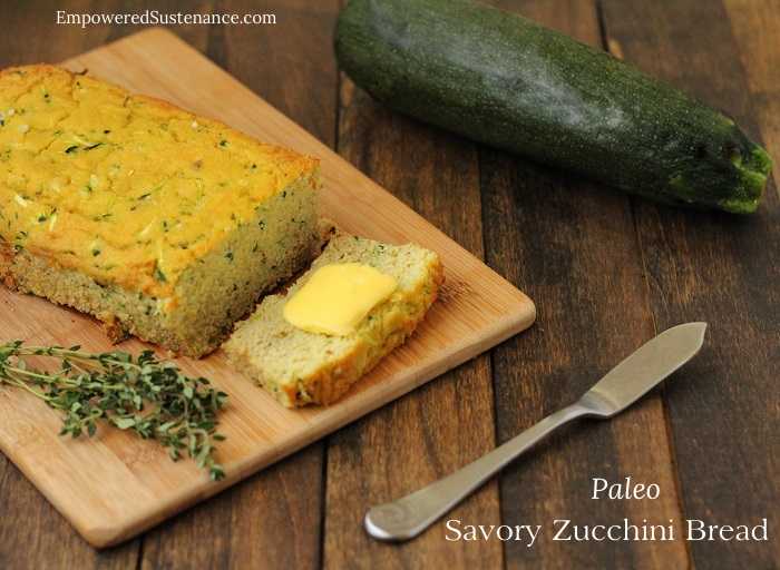 Paleo zucchini coconut bread