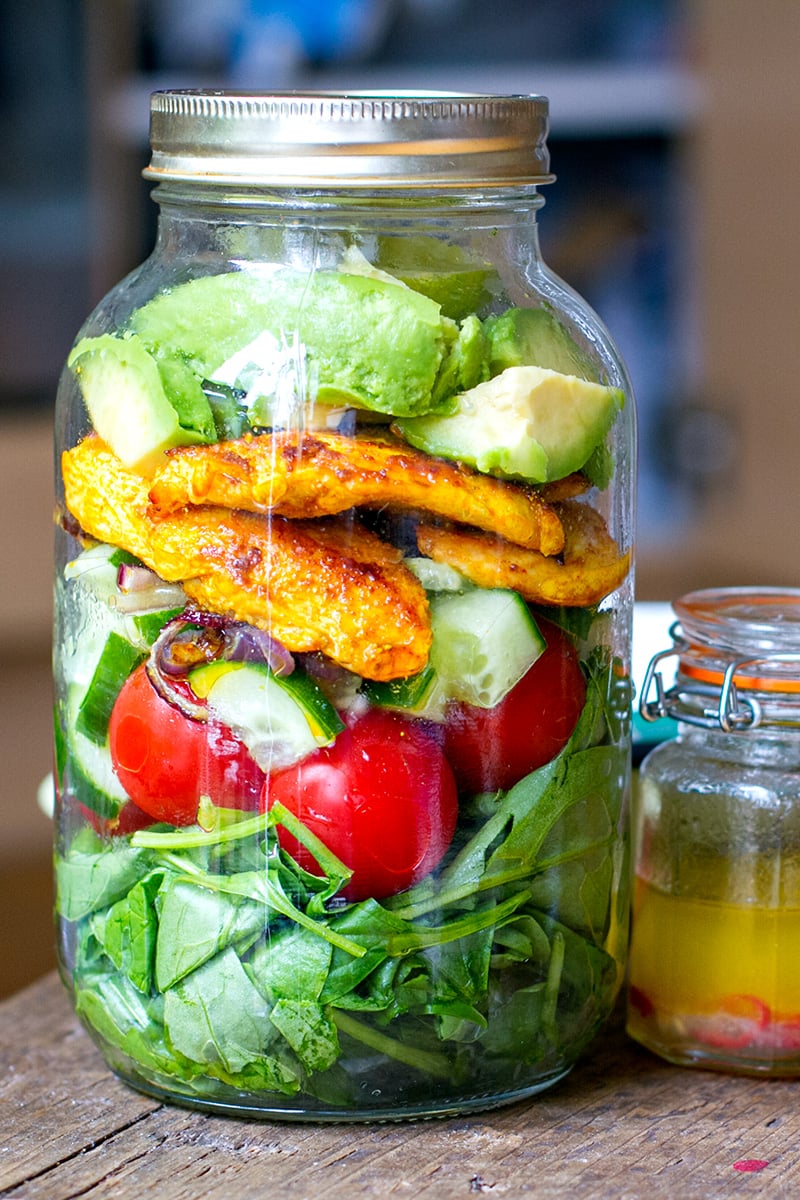 Mason Jar Salad Recipes (3 ways!) - Cotter Crunch