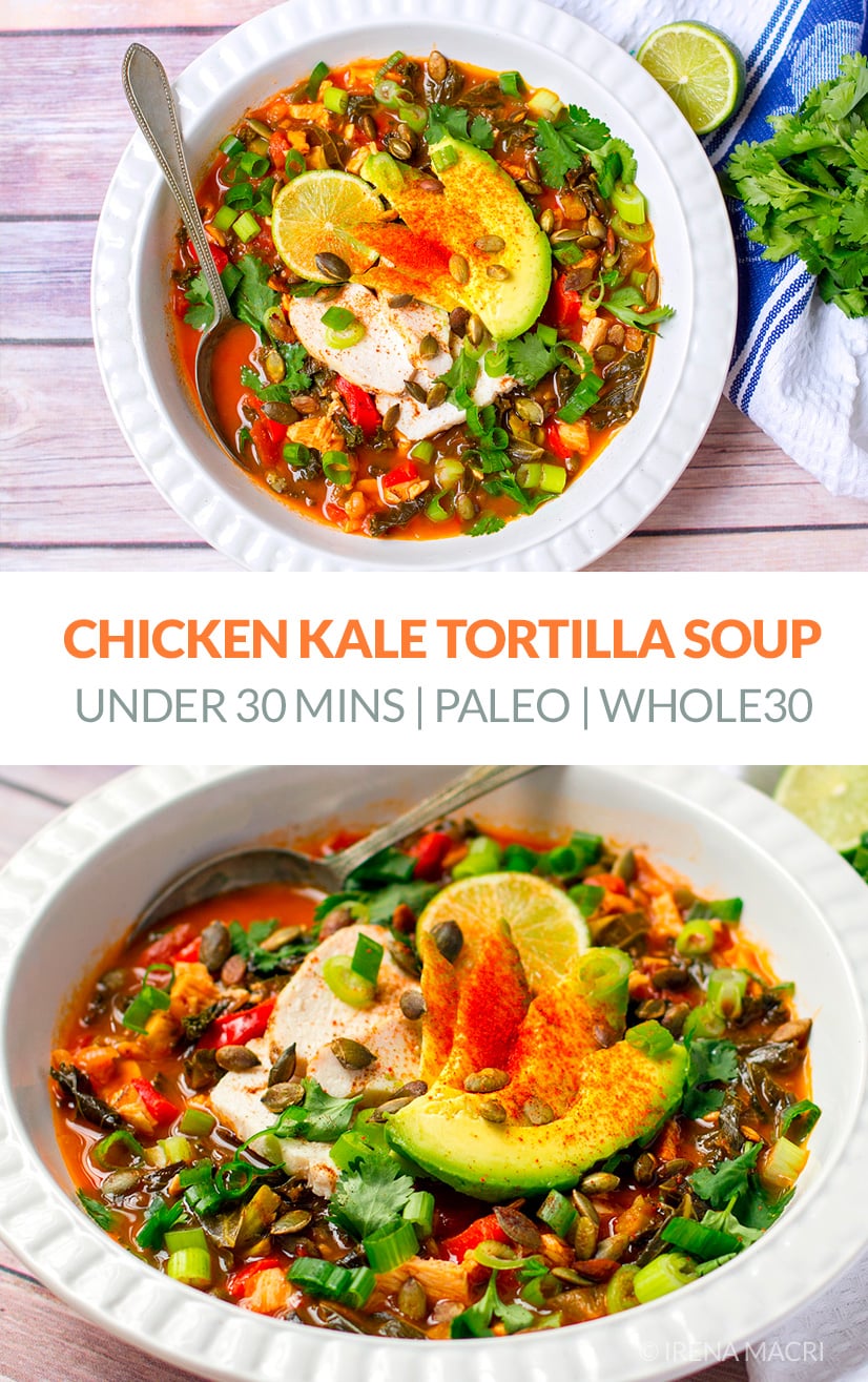Healthy Chicken Tortilla Soup