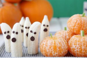 Paleo Halloween: Ghost Bananas