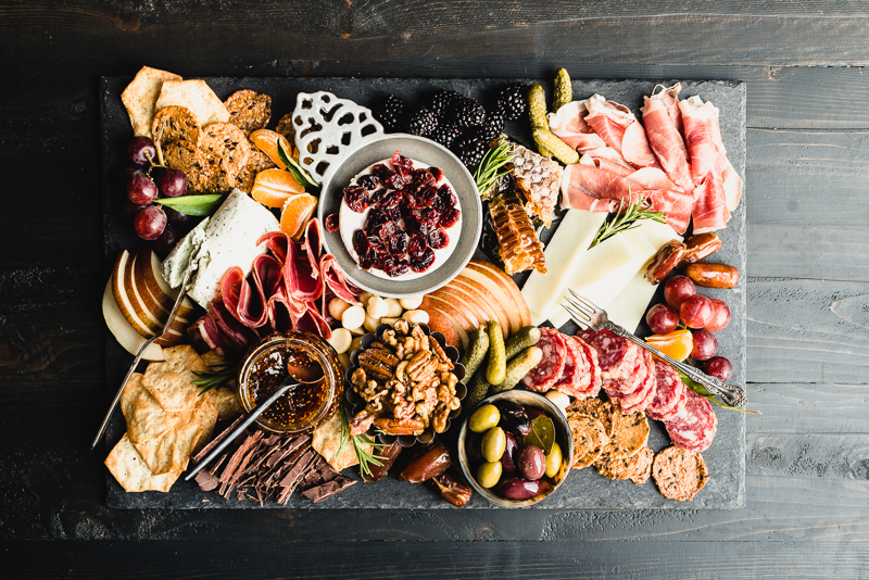 Gluten-free and paleo antipasto platter 