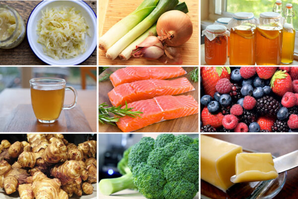 top gut health foods