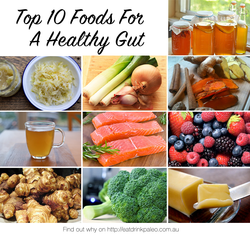 Top 10 Foods For A Healthy Gut