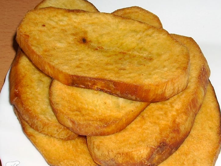 Fried yams 