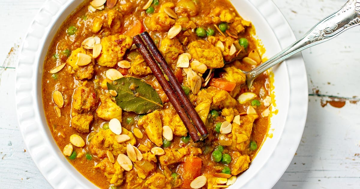 Banana Chicken Curry (Korma-Inspired)