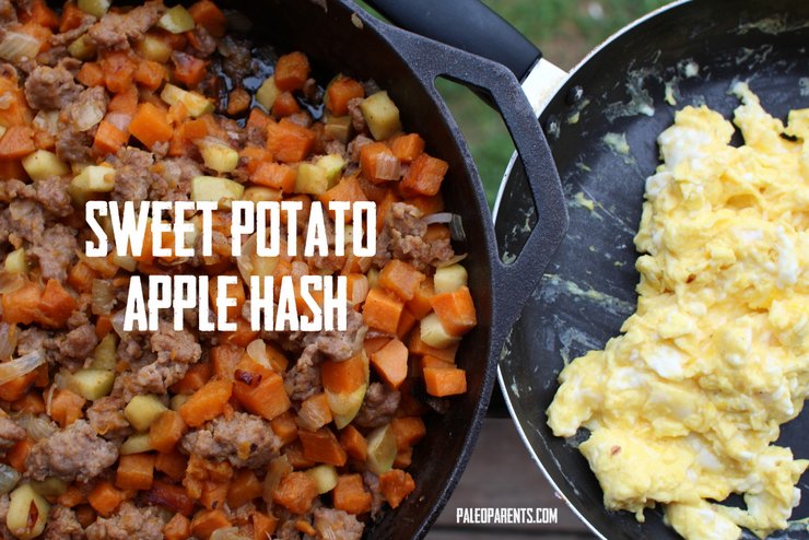 Sweet Potato Apple Hash by Paleo Parents