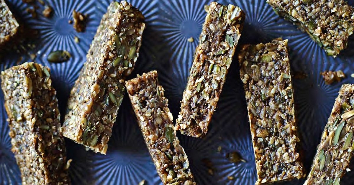No Bake Seed Muesli Bars (Nut Free & Vegan Friendly)