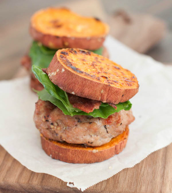 Sweet Potato Turkey Burger Sliders from Sweet Treats & More