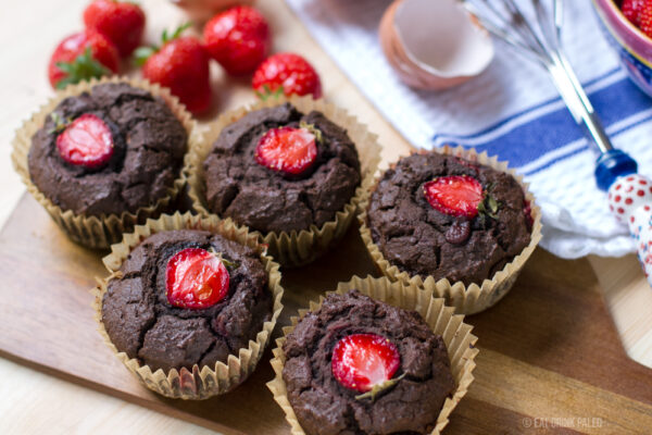 Paleo Chocolate Muffins (Nut-Free)